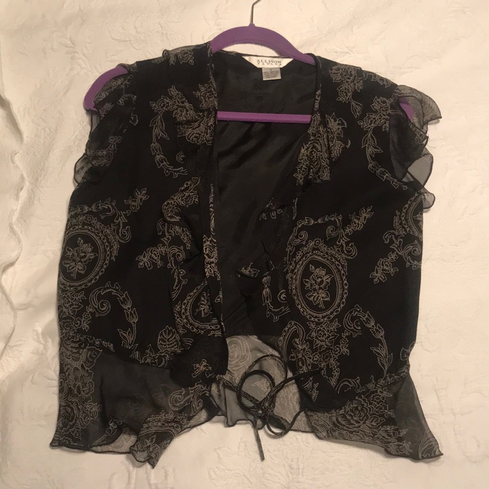 100% Silk Vintage top